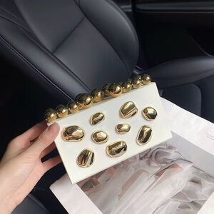 Good Nugget Acrylic Clutch Purse